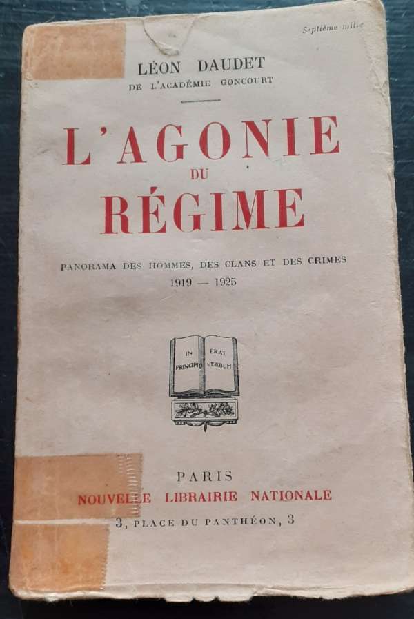 L'agonie du régime