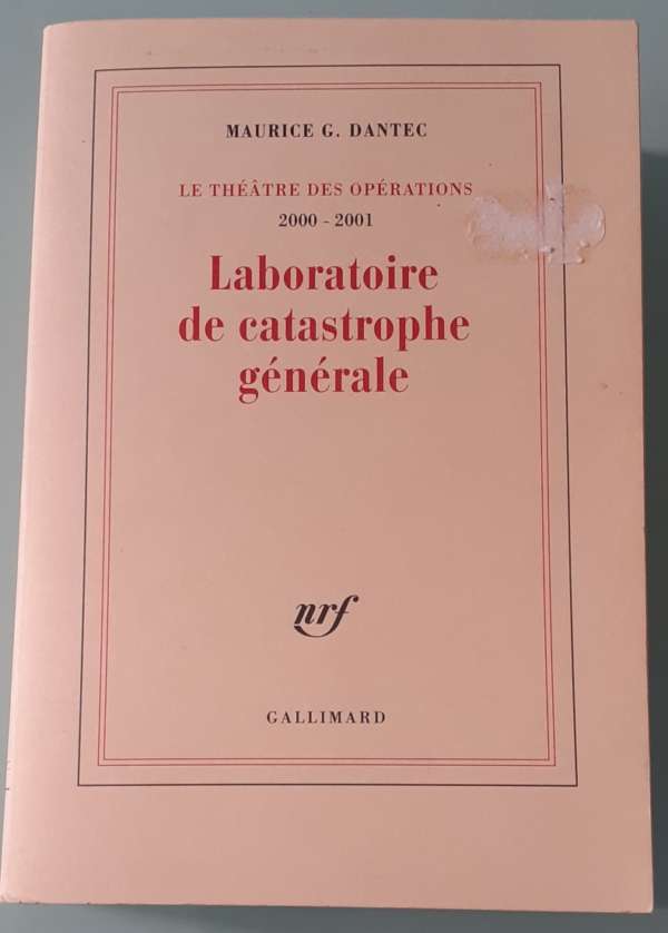 Laboratoire de catastrophe générale