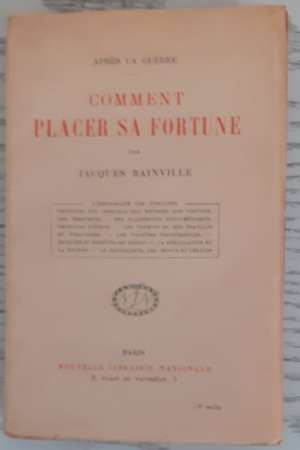 Comment placer sa fortune
