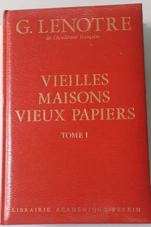 Vieilles maisons, vieux papiers
