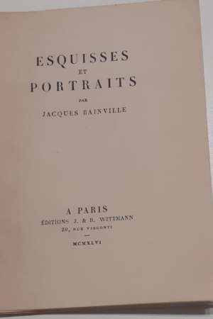 Esquisses et Portraits