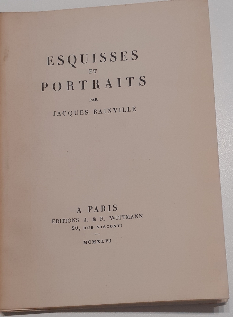 Esquisses et Portraits