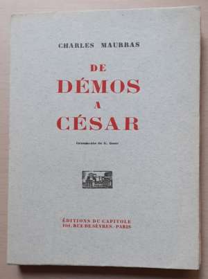 De Démos à César, de Charles Maurras