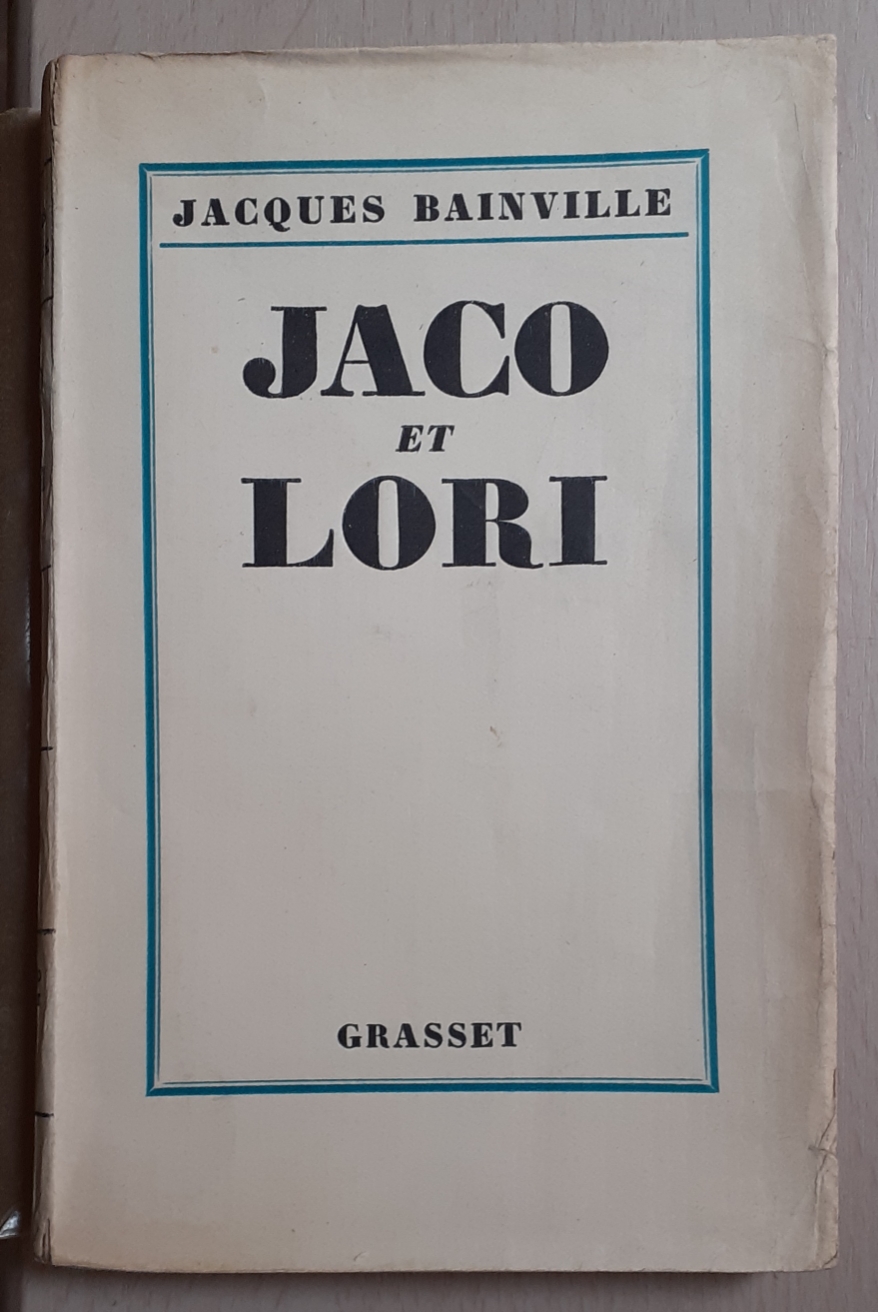 Jaco et Lori par Jacques Bainville