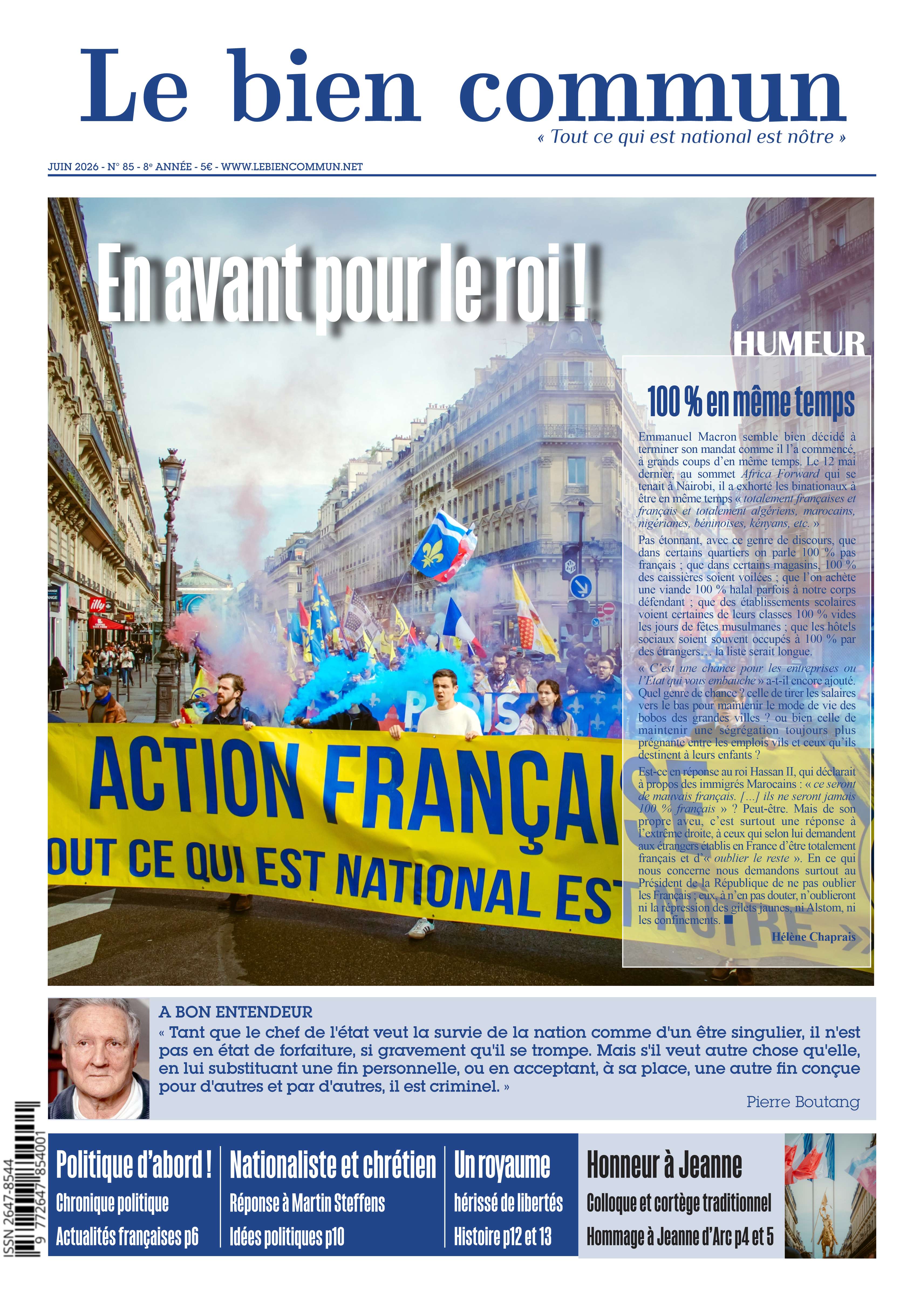 Le Bien commun n° 85