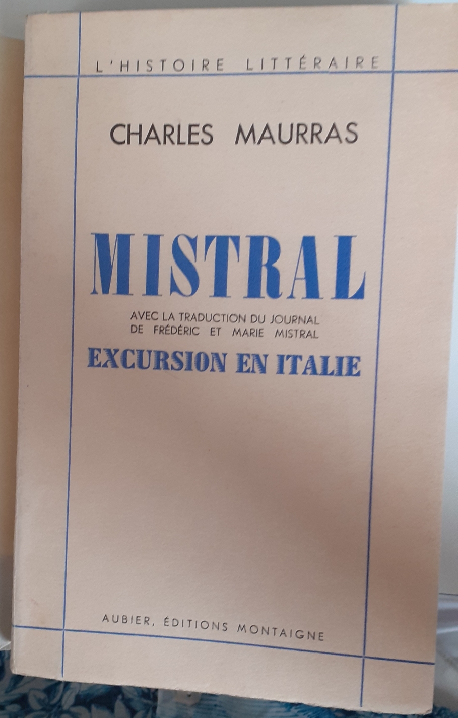 Mistral, de Charles Maurras