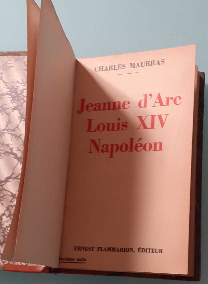 Jeanne d'Arc, Louis XIV, Napoléon, de Charles Maurras – Image 3