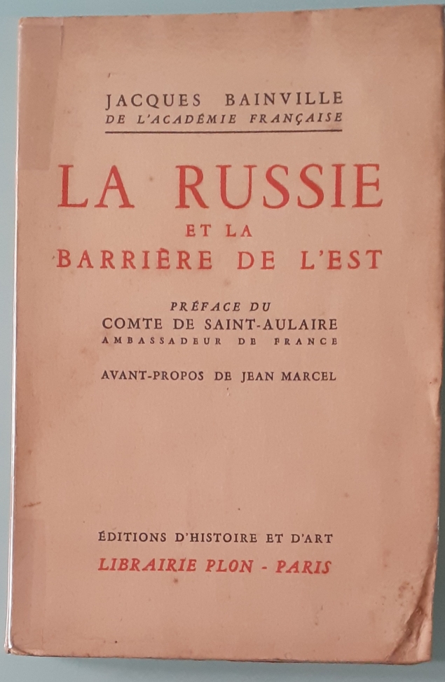La Russie et la barrière de l'Est