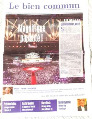 Le Bien commun n° 88, Magnifique Papauté